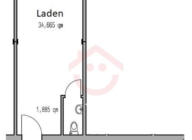 Laden zur Miete provisionsfrei 630 € 35 m²<br/>Verkaufsfläche Hasselborner Straße 19-21 Brandoberndorf Waldsolms 35647