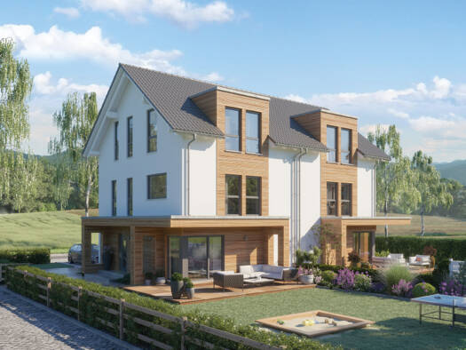 Doppelhaushälfte zum Kauf provisionsfrei 807.873 € 5 Zimmer 167 m² 600 m² Grundstück Ellighofen Landsberg am Lech 86899