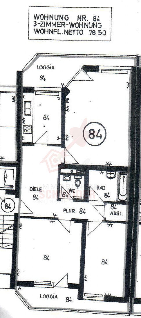 Wohnung zur Miete 1.458 € 3 Zimmer 78,5 m²<br/>Wohnfläche EG<br/>Geschoss Neuperlach München 81735