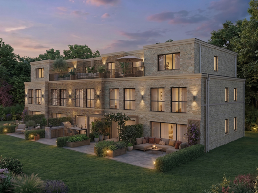 Reihenmittelhaus zum Kauf - Erstbezug provisionsfrei 699.000 € 5 Zimmer 126 m² 1.070 m² Grundstück Meisenstraße 3 Rellingen 25462