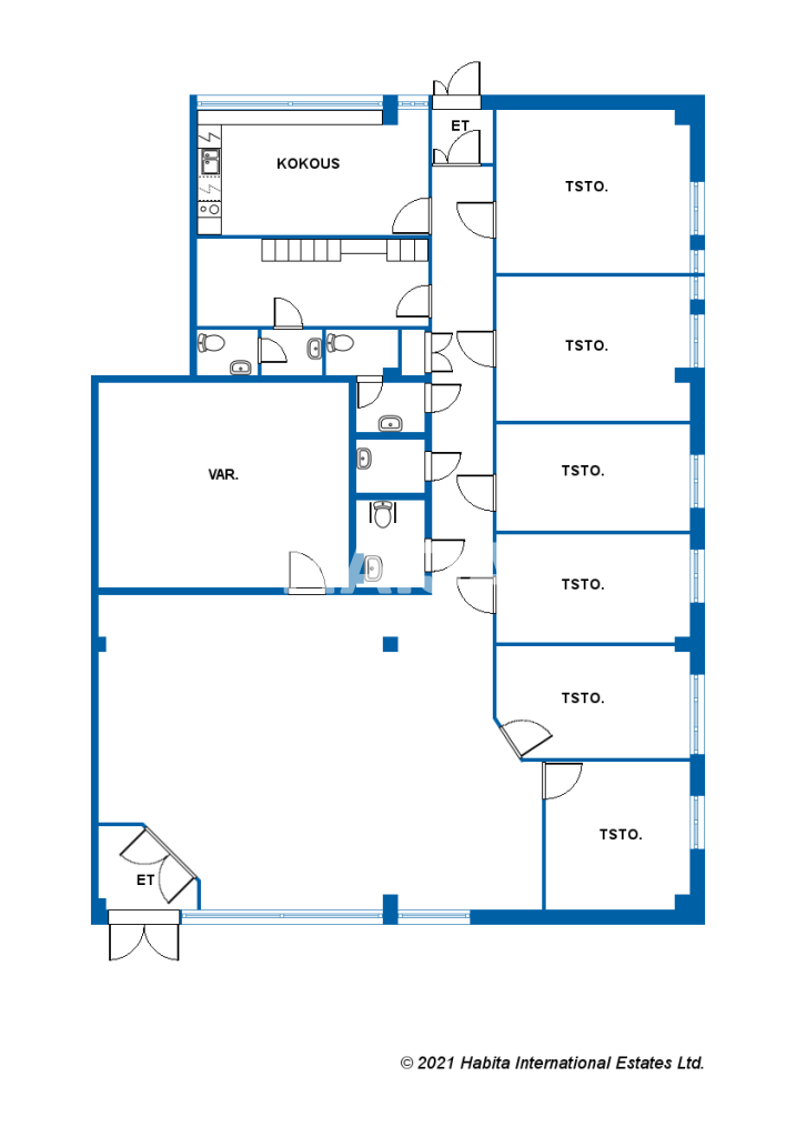 Bürofläche zum Kauf 29.000 € Pudasjärvi 93100