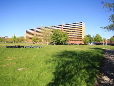 Wohnung zur Miete 480 € 3 Zimmer 87 m² 6. Geschoss Klein-von-Diepold-Str. 16 Barenburg Emden 26721