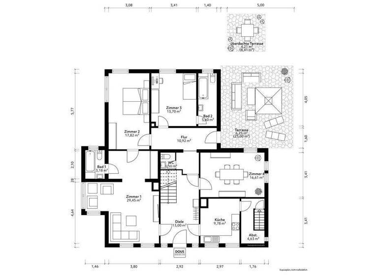 Einfamilienhaus zum Kauf 399.000 € 6 Zimmer 187 m² 754 m² Grundstück Ochtmissen Lüneburg 21339