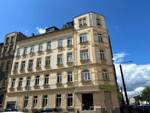 Wohnung zur Miete 288 € 4 Zimmer 95,7 m² 2. Geschoss Bernsdorfer Straße 82 Bernsdorf Bernsdorf 09126