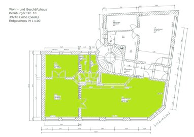 Laden zum Kauf 40.000 € 129 m² Verkaufsfläche Bernburger Str. 10 Calbe Calbe (Saale) 39240