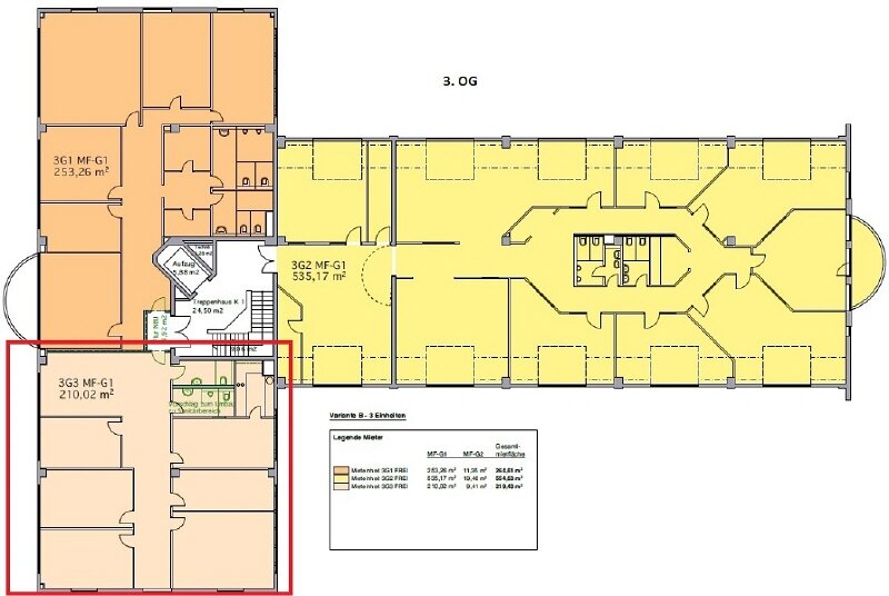 Bürofläche zur Miete provisionsfrei 14,50 € 210 m²<br/>Bürofläche ab 147 m²<br/>Teilbarkeit Unterhaching 82008