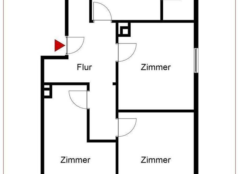 Wohnung zum Kauf 189.000 € 3 Zimmer 78 m² 2. Geschoss Innenstadt Reutlingen 72760