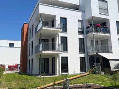 Terrassenwohnung zum Kauf - Neubau provisionsfrei 350.000 € 2 Zimmer 64,7 m² EG frei ab sofort Seehaldenweg 6 Höfen Winnenden 71364