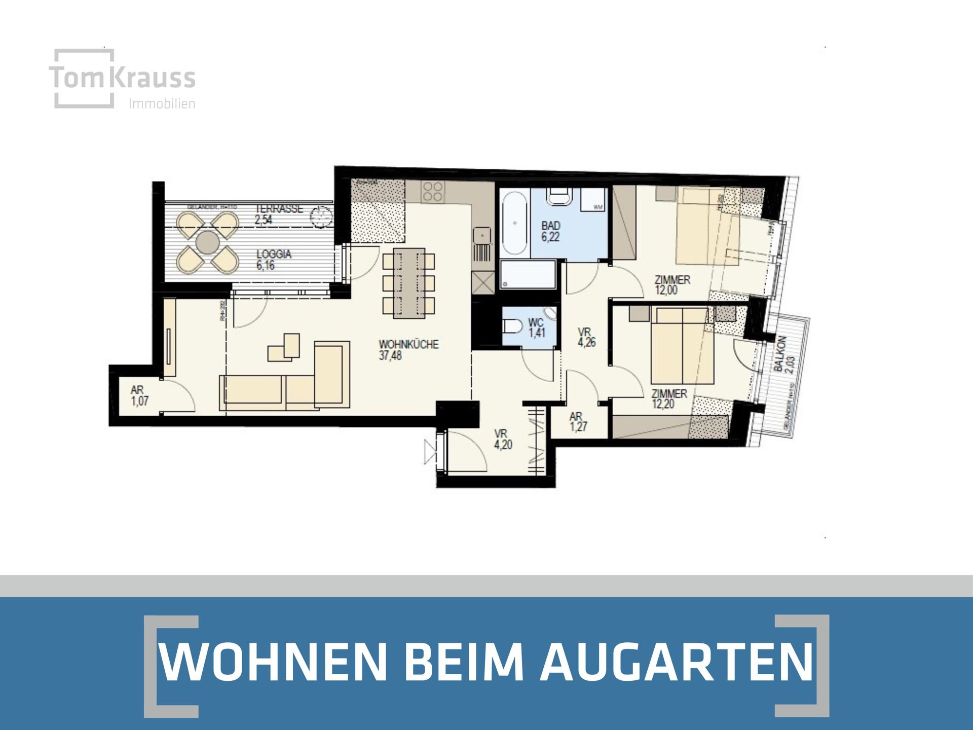 Wohnung zum Kauf 714.900 € 3 Zimmer 84,9 m²<br/>Wohnfläche 1.<br/>Geschoss Brigittagasse 15 Wien 1200