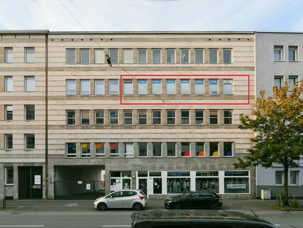 Bürogebäude zur Miete 9 € 4 Zimmer 115 m² Bürofläche Hofkamp 100 Elberfeld Wuppertal 42103