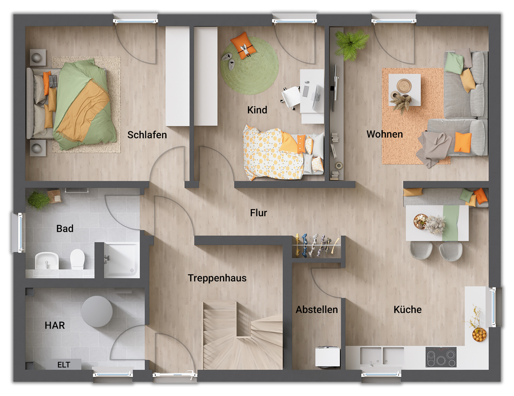 Mehrfamilienhaus zum Kauf provisionsfrei 418.370 € 7 Zimmer 180,6 m²<br/>Wohnfläche 965 m²<br/>Grundstück Berg Berg bei Neumarkt in der Oberpfalz 92348