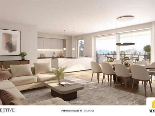 Maisonette zum Kauf 1.362.843 € 6 Zimmer 191 m² 1. Geschoss Petrifelderstraße Sankt Peter Graz 8042