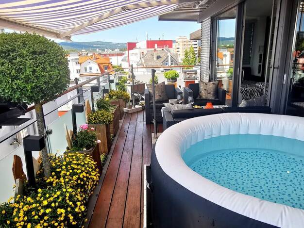 Penthouse zur Miete 1.590 € 2 Zimmer 70 m² 4. Geschoss Hohemarkstraße 10 Oberursel 61440