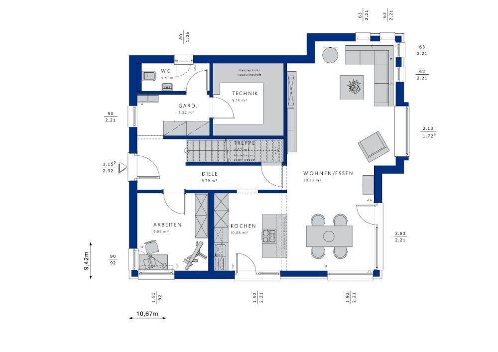 Haus zum Kauf 780.144 € 6 Zimmer 190 m²<br/>Wohnfläche 450 m²<br/>Grundstück Georgenhausen Reinheim 64354