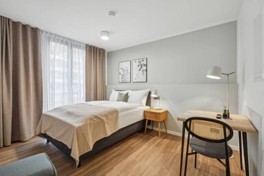 Wohnung zur Miete Wohnen auf Zeit 1.886 € 1 Zimmer 24 m² frei ab sofort Graumannsweg Hohenfelde Hamburg 22087