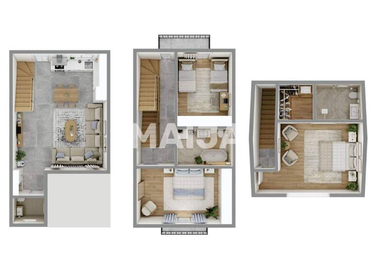 Reihenmittelhaus zum Kauf 140.646 € 4 Zimmer 144 m² 5.052 m² Grundstück Ivane Meskhi street N11 Batumi 6000