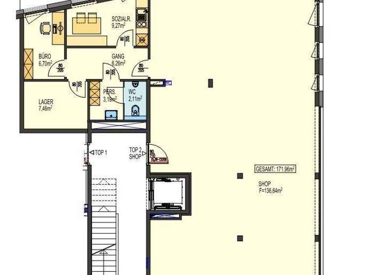 Büro zum Kauf 1.038.000 € 4 Zimmer 171,6 m² Bürofläche Swarovskistraße 21 Schwaz 6130