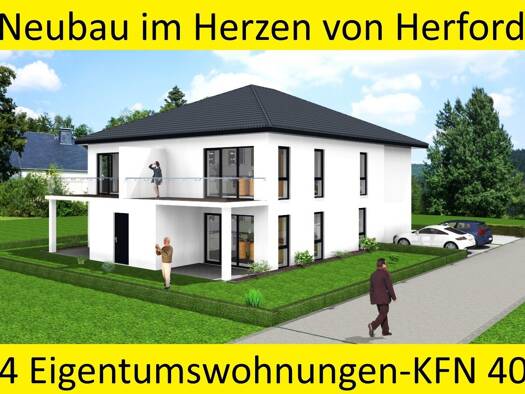 Wohnung zum Kauf provisionsfrei 283.500 € 2 Zimmer 74,4 m² Innenstadt Herford 32052