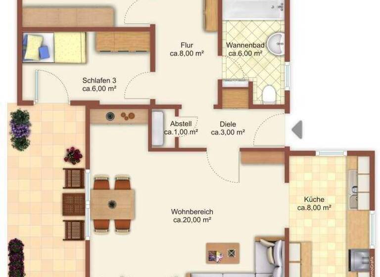 Haus zum Kauf 128.000 € 4 Zimmer 71 m² 605 m² Grundstück Klingberg Scharbeutz / Klingberg 23684