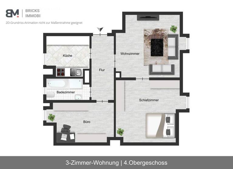 Wohnung zum Kauf 199.000 € 3 Zimmer 54,8 m² 4. Geschoss frei ab 01.08.2026 Sebald Nürnberg 90409