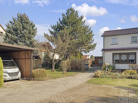 Doppelhaushälfte zum Kauf 400.000 € 6 Zimmer 180 m² 1.156 m² Grundstück Hohenwinden Erfurt 99087