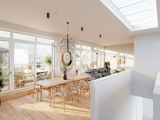 Wohnung zum Kauf - Neubau provisionsfrei 1.740.000 € 3,5 Zimmer 136 m² 5. Geschoss Winterhude Hamburg 22301