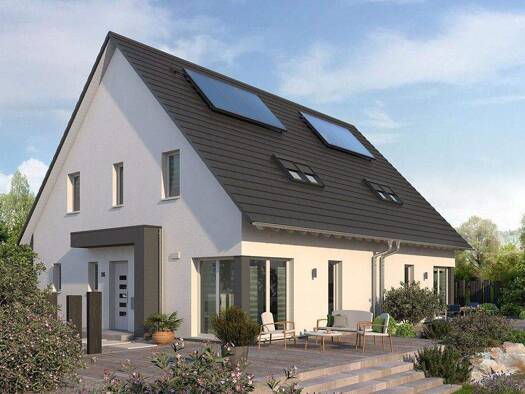 Doppelhaushälfte zum Kauf - Erstbezug 554.399 € 4 Zimmer 123,8 m² 361,6 m² Grundstück Zuchering Ingolstadt 85051