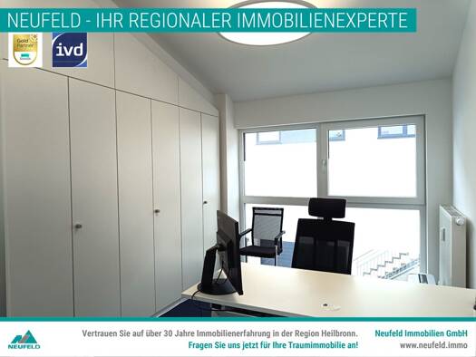 Bürokomplex zur Miete 559 € 2 Zimmer Am Willenbach 3/1 Oedheim 74229