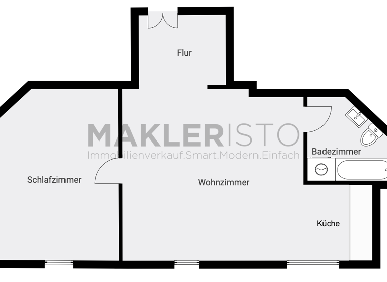 Wohnung zur Miete 789 € 2 Zimmer 63 m² 3. Geschoss frei ab 01.04.2026 Stephensonstraße 27 Leuben Dresden 01257