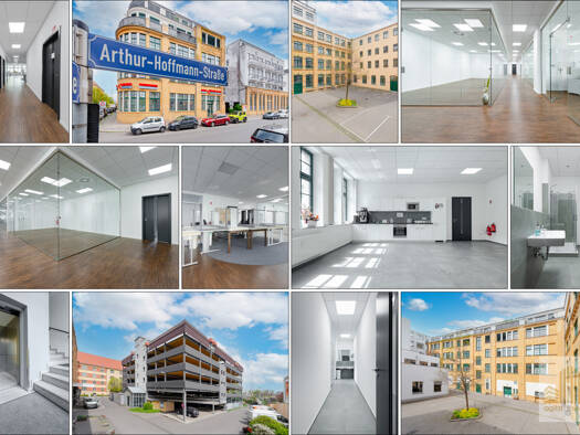 Bürogebäude zur Miete 5.917 € 9 Zimmer 563,6 m² Bürofläche Arthur-Hoffmann-Straße 175 Connewitz Leipzig / Connewitz 04277