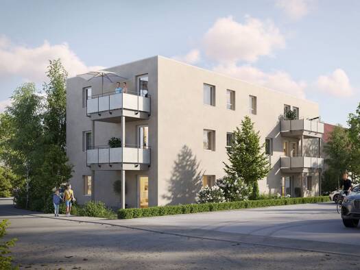 Wohnung zum Kauf - Erstbezug provisionsfrei 255.200 € 2 Zimmer 49,9 m² EG frei ab 30.06.2029 Pfarrer-Eckert-Straße 8 Etzelskirchen Höchstadt a.d.Aisch 91315