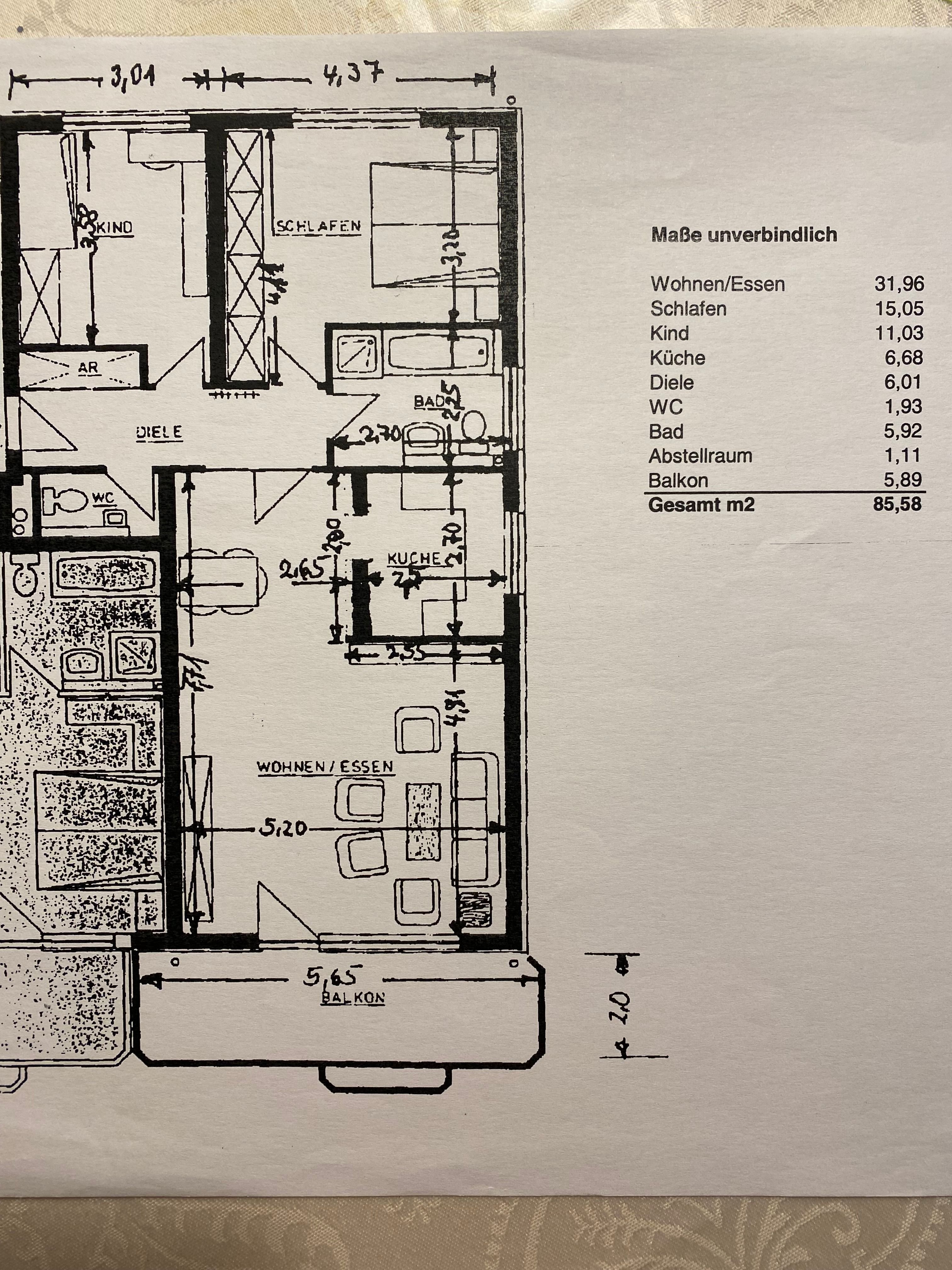 Wohnung zur Miete 910 € 3 Zimmer 86 m²<br/>Wohnfläche 1.<br/>Geschoss ab sofort<br/>Verfügbarkeit Bredeney Essen 45133