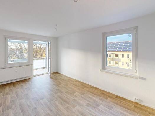 Wohnung zur Miete 399 € 3 Zimmer 66,5 m² 1. Geschoss frei ab 16.09.2026 Keplerstraße 57 Siegmar Siegmar 09117