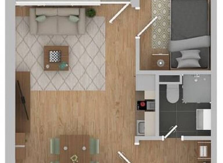 Wohnung zum Kauf 135.000 € 1,5 Zimmer 35 m² 2. Geschoss frei ab sofort Süssau Heringsdorf 23777