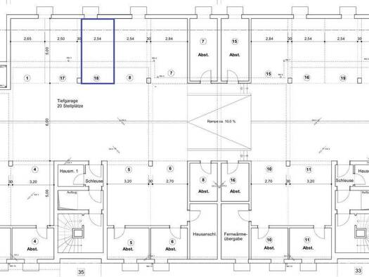 Tiefgaragenstellplatz zum Kauf provisionsfrei 24.000 € Alfred-Trebchen-Straße 33 Neu Hagen Lüneburg 21337
