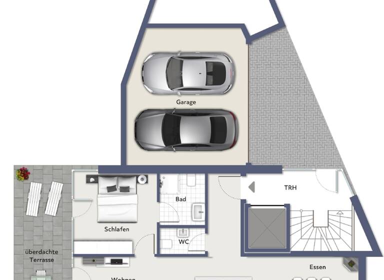 Wohnung zum Kauf 329.500 € 2 Zimmer 72,8 m² EG Stadt Ibbenbüren 49479