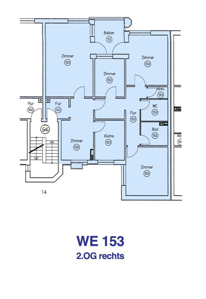 Wohnung zum Kauf provisionsfrei 240.000 € 3,5 Zimmer 107,7 m²<br/>Wohnfläche 2.<br/>Geschoss Am Schloß Ahrensburg 22926