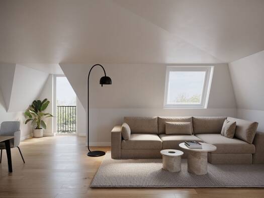 Wohnung zum Kauf - Erstbezug provisionsfrei 617.500 € 2 Zimmer 61,8 m² 3. Geschoss Bogenhausen München 81929