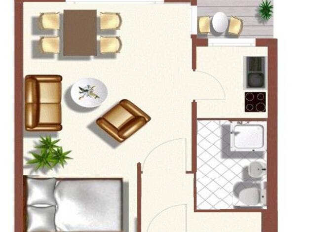 Wohnung zur Miete 551 € 1 Zimmer 34 m² 3. Geschoss frei ab 24.10.2026 Celsiusstraße 13 Lichterfelde Berlin 12207