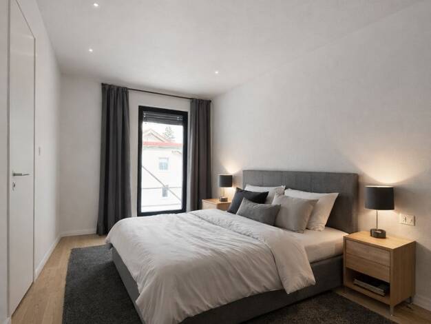 Wohnung zum Kauf - Neubau provisionsfrei 377.000 € 2 Zimmer 60,3 m² 2. Geschoss Traunstein Traunstein 83278