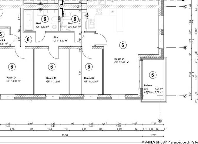 Wohnung zur Miete 1.765 € 4 Zimmer 98,1 m²<br/>Wohnfläche 1.<br/>Geschoss 01.06.2025<br/>Verfügbarkeit Karl-Weiß-Straße 1 b Dahlwitz-Hoppegarten Dahlwitz-Hoppegarten 15366