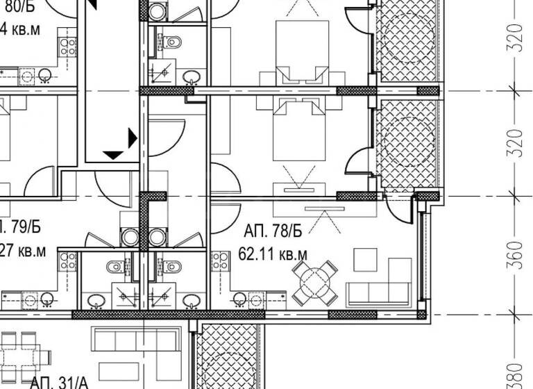 Studio zum Kauf 125.584 € 2 Zimmer 71,8 m² Sofia