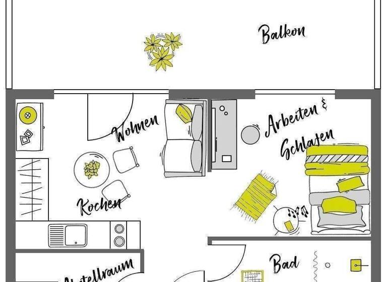 Studio zur Miete 1.256 € 1 Zimmer 51 m² 6. Geschoss frei ab 01.05.2026 Neukölln Berlin 12051