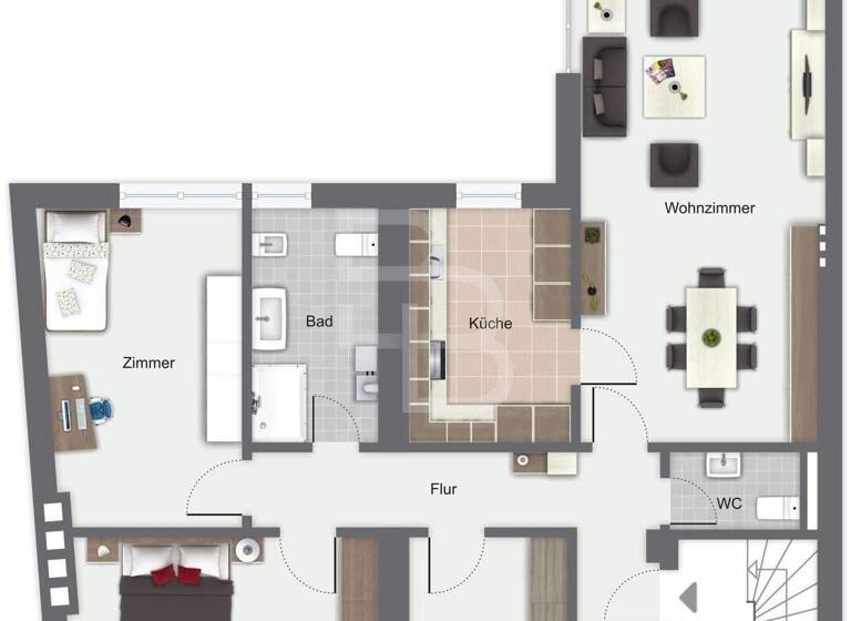 Wohnung zum Kauf 727.500 € 4 Zimmer 109,7 m² 1. Geschoss Westhoven Köln 51149