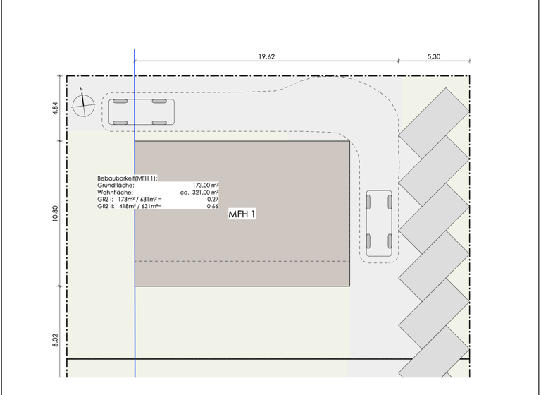 Grundstück zum Kauf 495.000 € 630 m² Grundstück Baugenehmigung vorhanden Haunstetten 86179