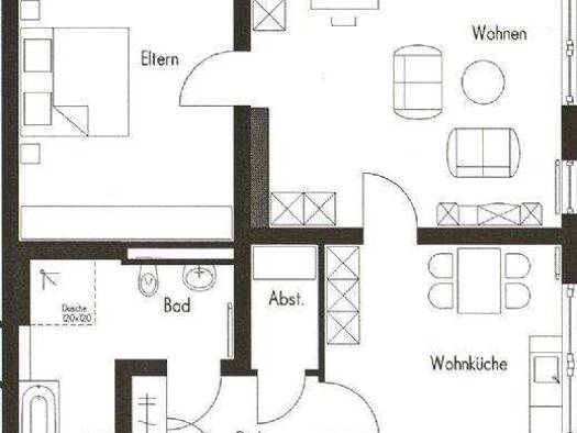 Wohnung zur Miete 880 € 2 Zimmer 88,2 m² frei ab sofort Wullenstetten Senden 89250