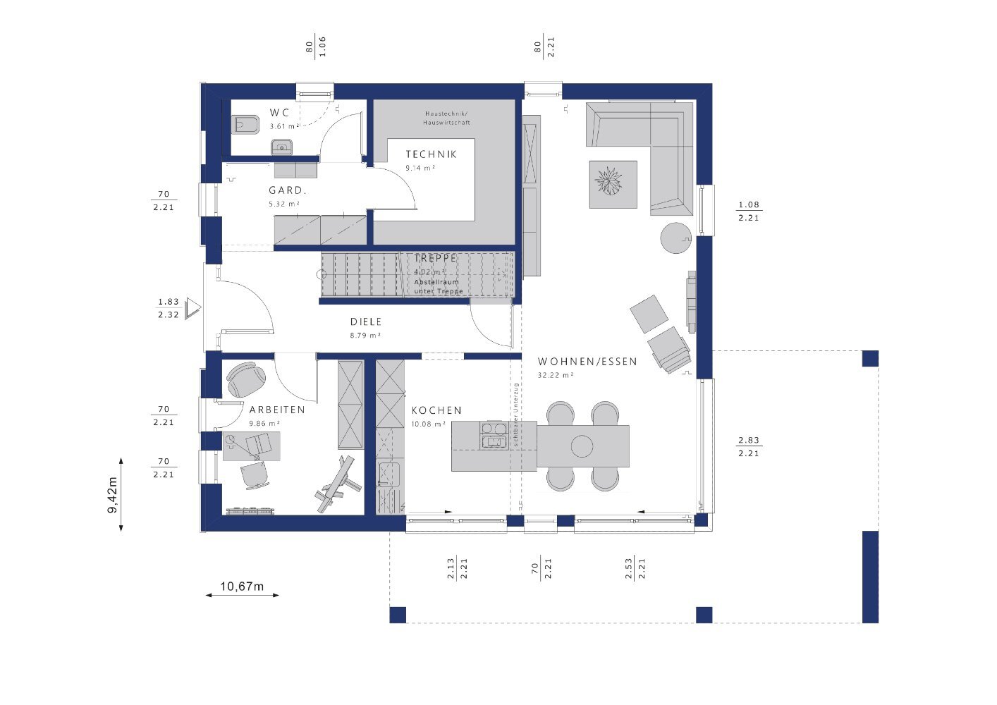 Einfamilienhaus zum Kauf 1.180.680 € 5 Zimmer 161 m²<br/>Wohnfläche 800 m²<br/>Grundstück Striesen-Ost (Jacobistr.) Dresden 01309