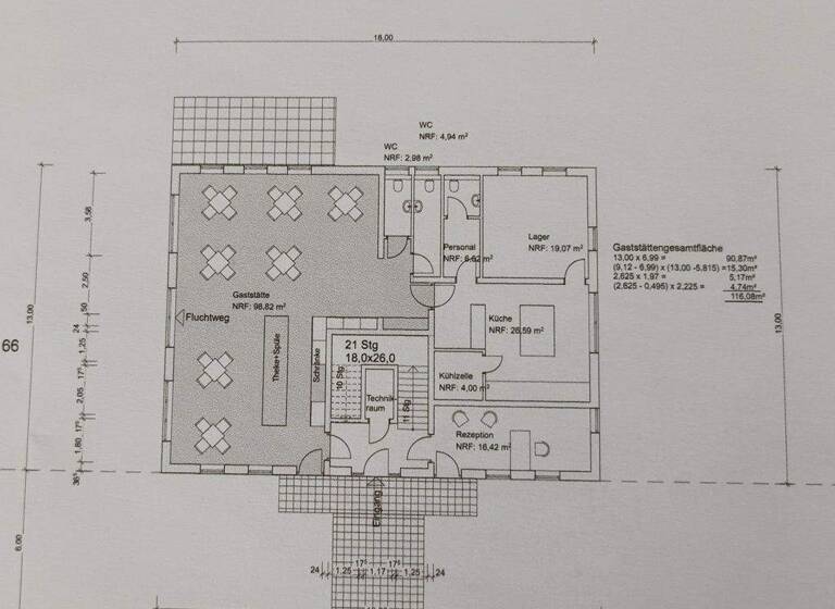 Praxisfläche zur Miete - Erstbezug 2.250 € 200 m² Bürofläche Waldsiedlung Altenstadt 63674