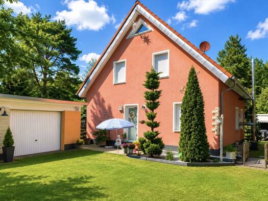 Einfamilienhaus zum Kauf 599.000 € 4 Zimmer 135 m² 1.071 m² Grundstück Schmachtenhagen Oranienburg / Schmachtenhagen 16515