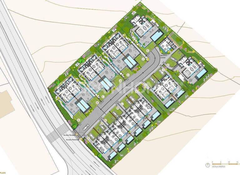 Doppelhaushälfte zum Kauf 868.000 € 5 Zimmer 238 m² Málaga 29649